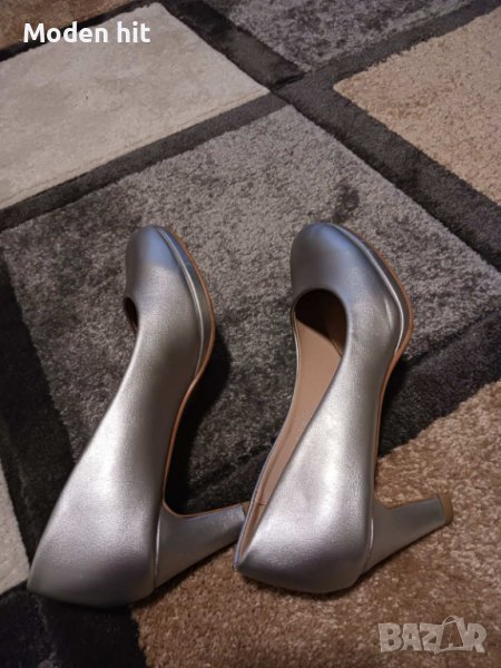 Дамски обувки с ток 7 см., снимка 1