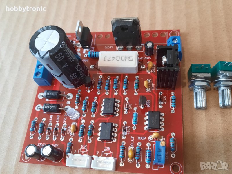 Лабораторно регулируемо захранване кит 0-30V 2mA-3A, снимка 1