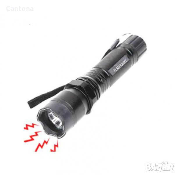 2 в 1 електрошок с фенер Police T1101, снимка 1