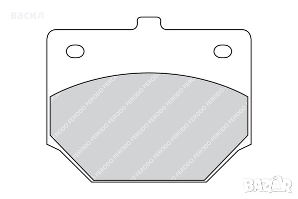 НАКЛАДКИ ДИСКОВИ TOYOTA Starlet 96-99  WVA 20560  FDB159, снимка 1
