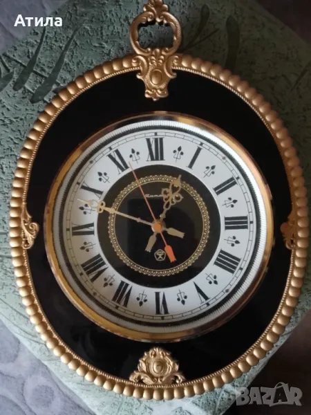 часовник стенен янтар, снимка 1