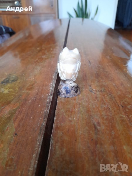 Стара фигурка Жаба, снимка 1