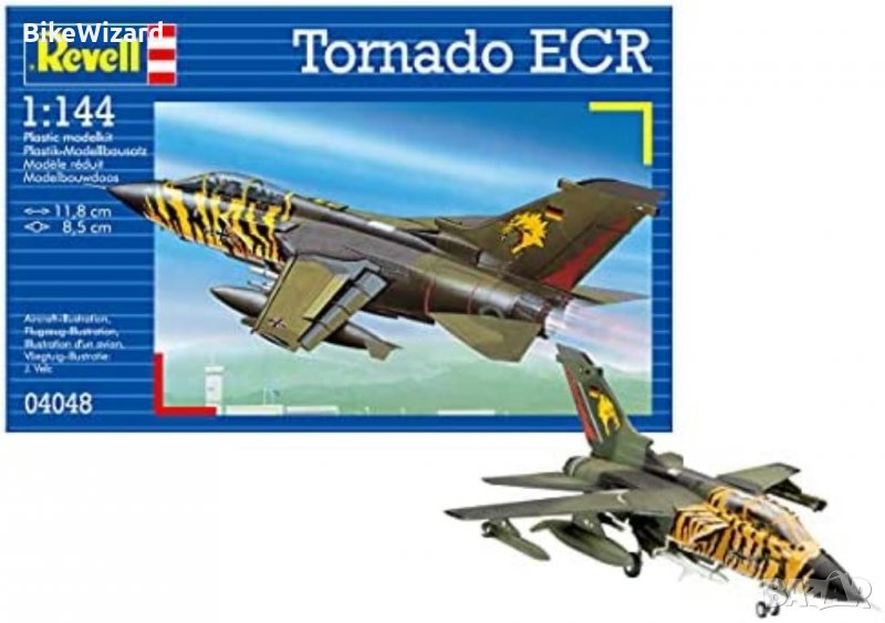 Revell 1:144 умален модел на самолет Panavia Tornado ECR НОВ, снимка 1