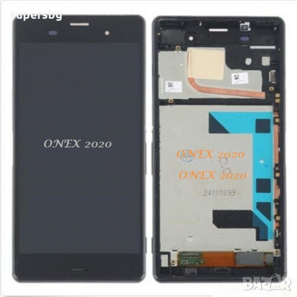 Нов Дисплей + Тъч скрийн + Рамка Sony Xperia Z3 D6603/ черен/, снимка 1