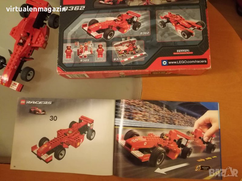 Конструктор Лего Ferrari - Lego 8362 - Ferrari F1 Racer 1:24 в ...