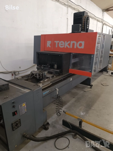 Център за обработка на ПВЦ и алуминиеви профили 4-осов Tekna, снимка 1