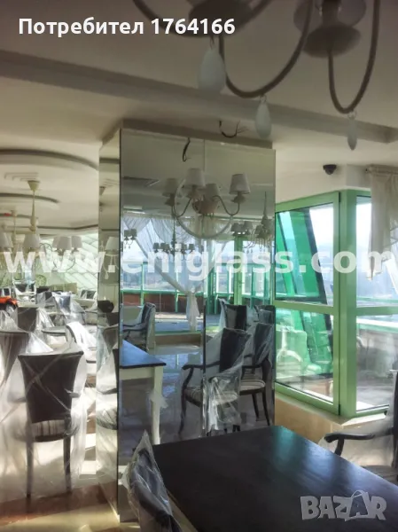 Огледални пана и стъклени елементи за обществени и частни интериории, снимка 1