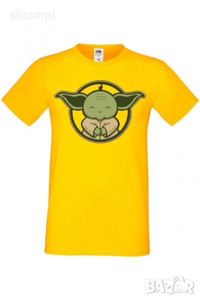 Мъжка тениска Star Wars Yoda 1,Междузвездни войни,Филм,Изненада,Подарък,Повод,, снимка 1