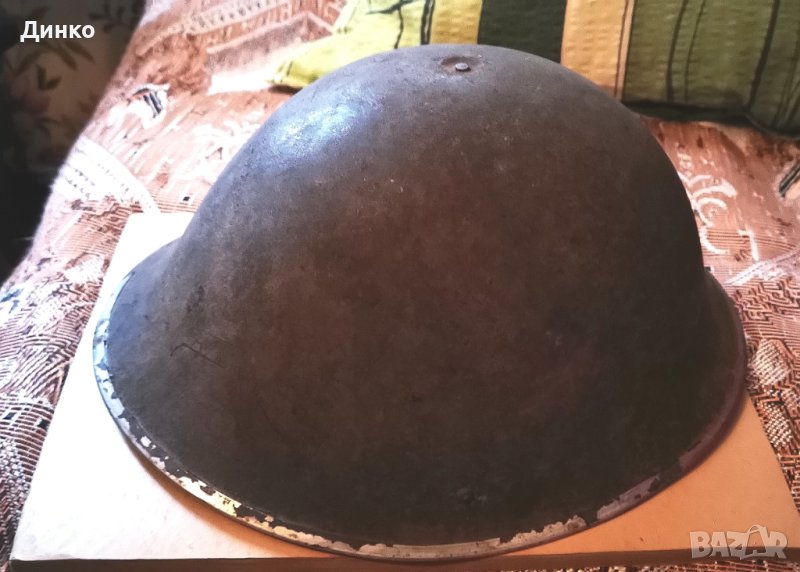 Английска каска от ВСВ оригинал , снимка 1