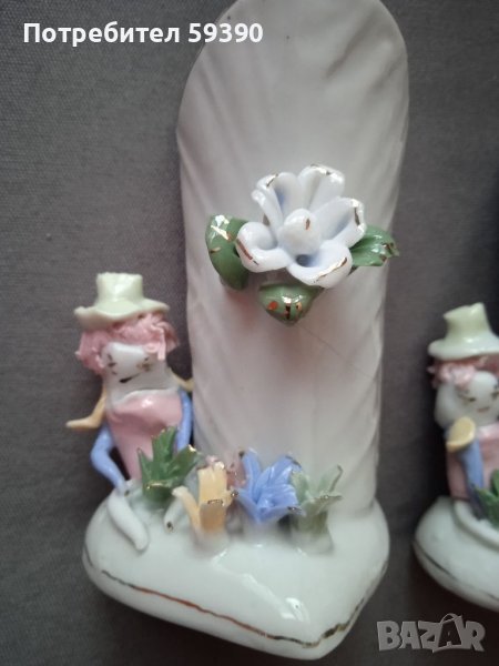 Порцеланова поставка с фигури , снимка 1
