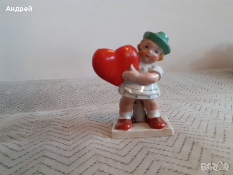 Стара порцеланова фигурка #3, снимка 1