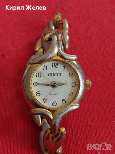 Модерен дамски часовник  GUCCI QUARTZ много красив стилен дизайн 24293, снимка 1