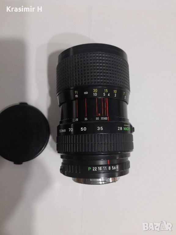Продавам  ръчнофокусен обектив за Pentax  k-mount, снимка 1