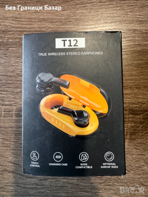 Нови Безжични In-Ear слушалки, 4 драйвера, тъч контрол, бързо зареждане, снимка 1