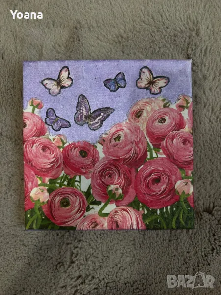 Картина с рози, снимка 1