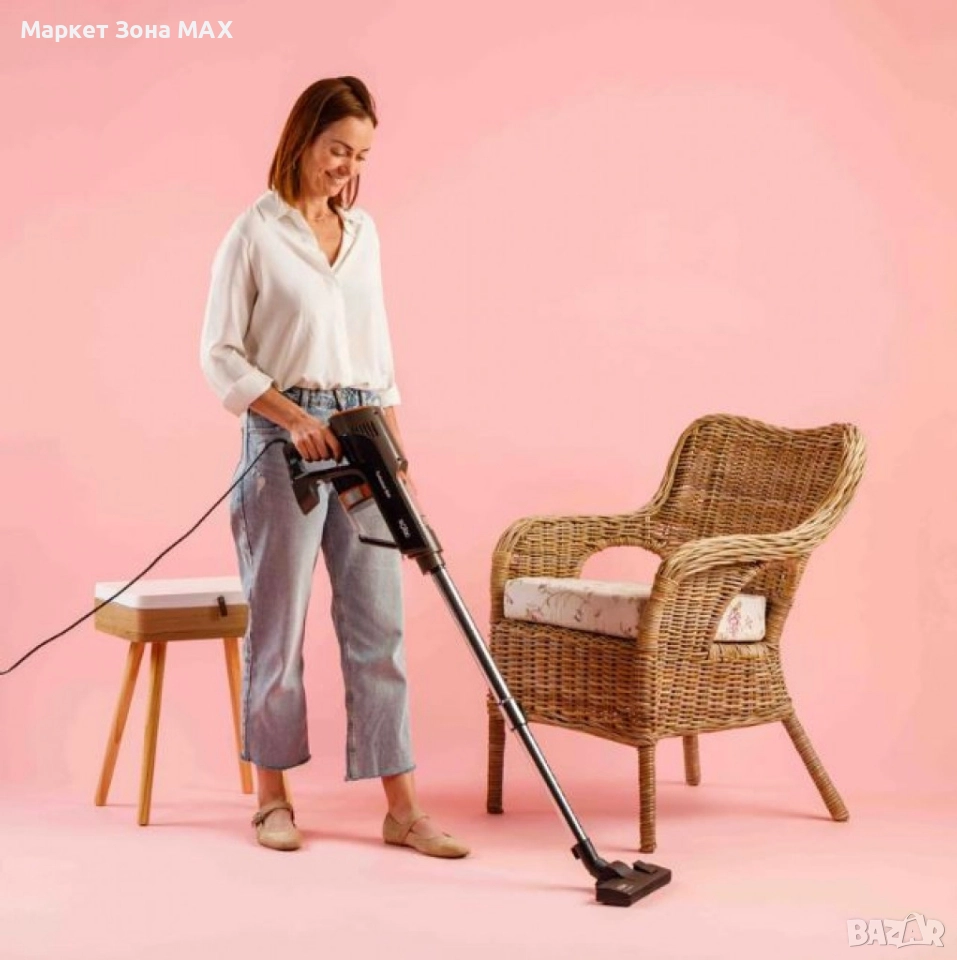 Прахосмукачка Solac Turbobat 600 – 600W, 12.000 Pa, циклонна технология, 0.8L, снимка 1