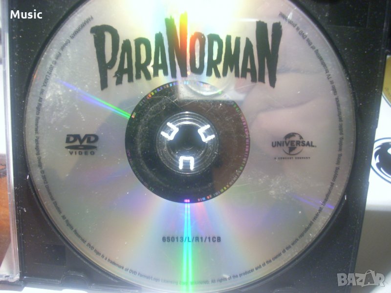  Paranorman - DVD оригинален диск, снимка 1