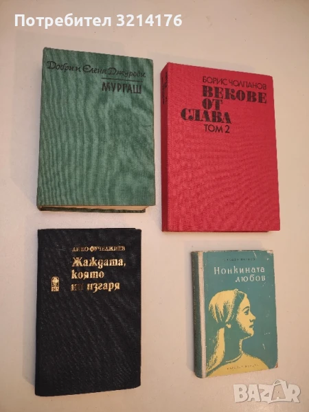 Жаждата, която ни изгаря - Дико Фучеджиев, снимка 1