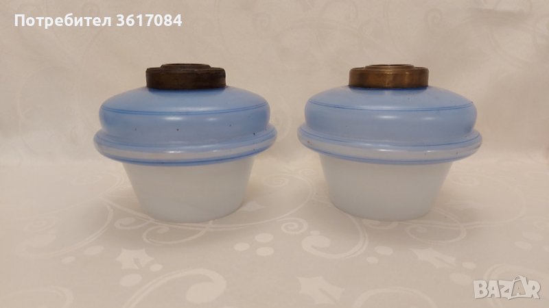 Арт Деко абажури, стъкла, чашки за полилей от 20- те години, снимка 1