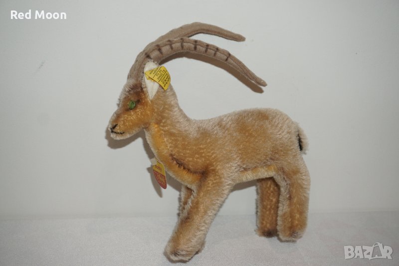 Vintage Рядка Колекционерска Коза Rocky Steiff Made In Germany от 1960г, снимка 1