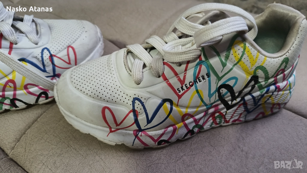 Оригинални маратонки guess I Skechers, снимка 1