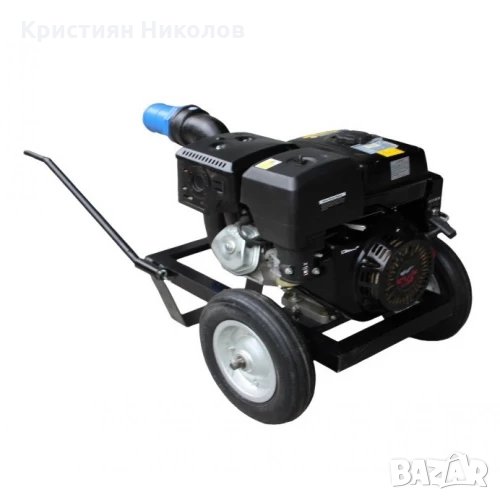 Бензинова моторна помпа KAMA 390 куб. м., 13 к.с., 66 м3/ч, 7.5 бара налягане, 100 мм диам., снимка 1