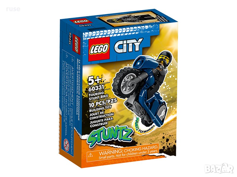 НОВИ! LEGO® City 60331 - Туринг мотоциклет за каскади, снимка 1