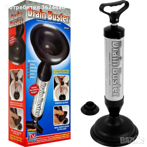 Помпа за отпушване на канали с вакум, снимка 1