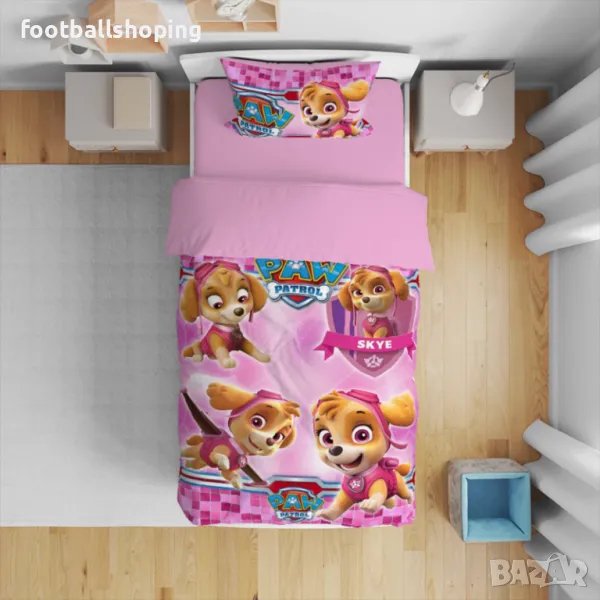 Спални комплекти за единично легло Детски анимации 12 варианта, снимка 1