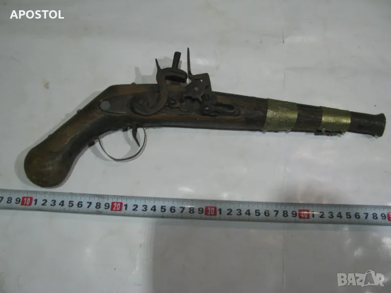 кремъчен капсулен пистолет, снимка 1
