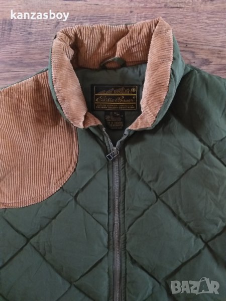 eddie bauer goose down mens vintage vest - страхотен мъжки елек , снимка 1