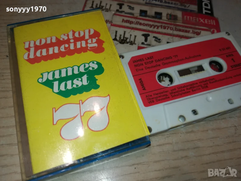 JAMES LAST-ORIGINAL TAPE 1807251037, снимка 1