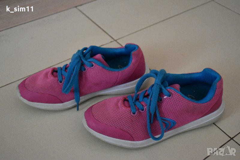 Clarks розови маратонки UK 13,5 F, № 33, снимка 1