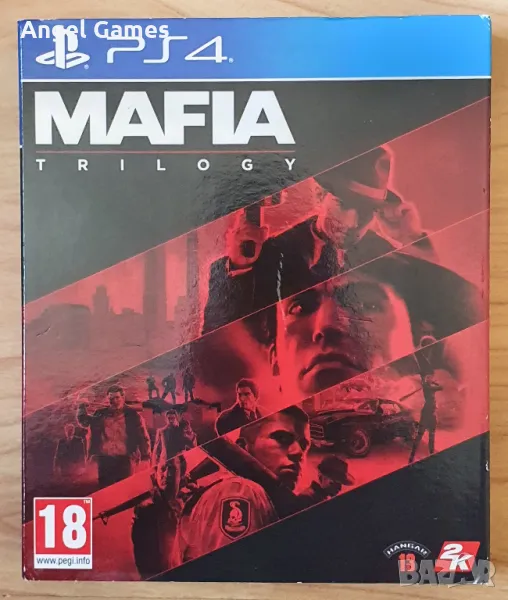 3 диска! Mafia Trilogy PS4 Playstation 4 Плейстейшън 5 PS5 PS игра, снимка 1