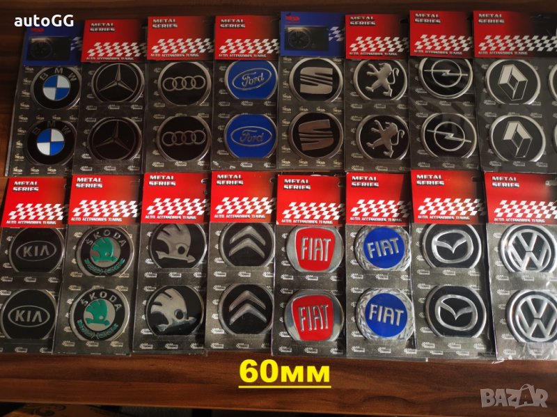 Стикери за джанти/тасове 60мм/90мм , снимка 1