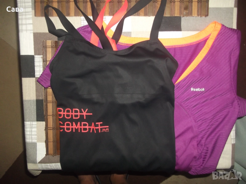 Тениска и потници REEBOK  дамски,ХС-С и Л  /черен,зелен,лила/, снимка 1