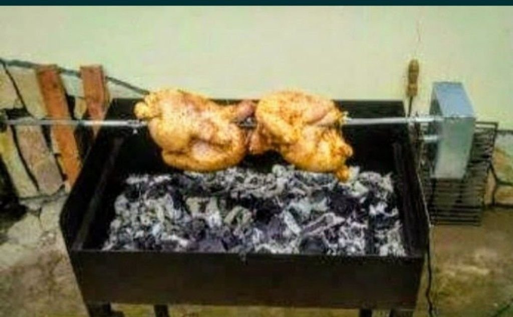 Скара/барбекю на дървени въглища + грил за пилета, шашлици..... в Барбекюта  в гр. София - ID30757976 — Bazar.bg