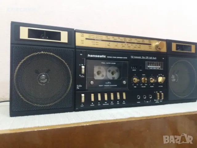Радиокасетофон hanseatic STEREO , снимка 4 - Радиокасетофони, транзистори - 56150989
