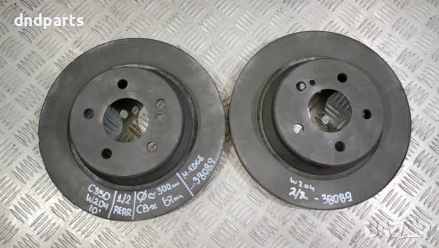 Задни дискове Mercedes C350 W204 2010г.	