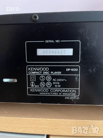Компактдиск плеър Kenwood DP-1020, снимка 5 - Аудиосистеми - 56480307
