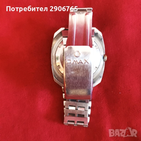 Часовник OMAX automatic, снимка 6 - Антикварни и старинни предмети - 52792550