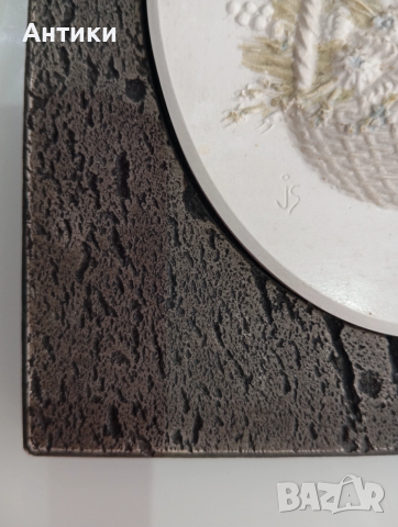 Стара немска маркирана картина , снимка 3 - Пана - 52493454