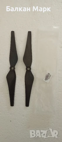 Чисто нови карбонови витла,перки 24 см (9.4") – CW + CCW, 8 мм отвор, снимка 3 - Дронове и аксесоари - 51327241