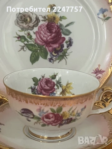 Троен сет порцелан Winterling, снимка 5 - Антикварни и старинни предмети - 50962718