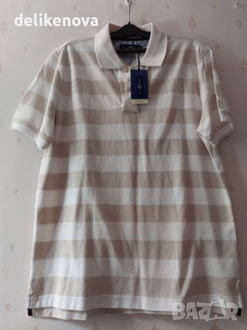 Philip Louis. Original. Size L Две тениски. Ризки с яка , снимка 4 - Тениски - 29568659