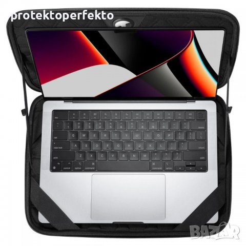 Калъф кейс Spigen RUGGER ARMOR MacBook Air 13, снимка 3 - Лаптоп аксесоари - 38353811