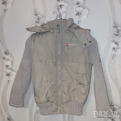 детско яке -елече GEOGRAPHICAL NORWAY  Depose 2 в 1 размер М , снимка 5 - Детски якета и елеци - 48229028