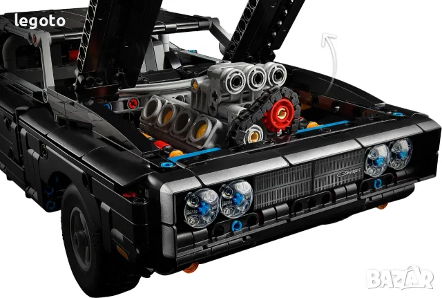 НОВО ЛЕГО 42231 Техник - Бързи и яростни - Додж Чарджър R/T LEGO 42231 TECHNIK - Fast & Furious -, снимка 4 - Конструктори - 56235067