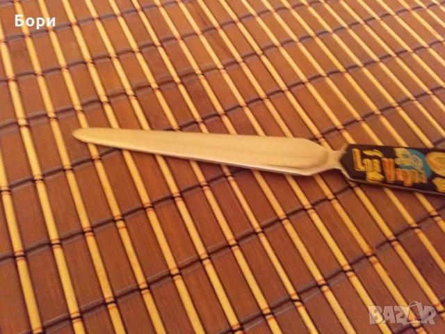 Нож за писма LAS VEGAS, снимка 4 - Други ценни предмети - 30732439