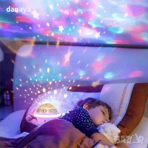 5571 Нощна лампа Звездно небе Проектор USB, снимка 2 - Декорация за дома - 48481535